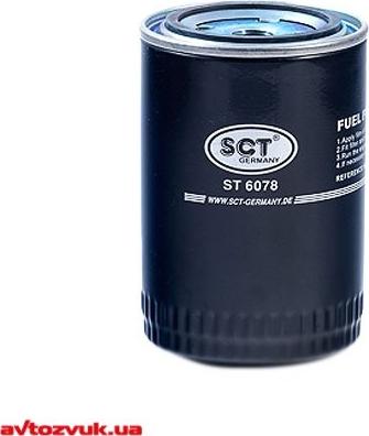 SCT-MANNOL ST 6078 - Filter za gorivo www.molydon.hr