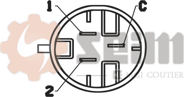 Seim TH123 - Prekidač temperature, ventilator radijatora / klima uređaja www.molydon.hr