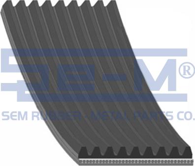 Sem Lastik 10386 - Klinasti rebrasti remen  www.molydon.hr