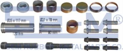 Sem Lastik 11841 - Set za popravak, kočione čeljusti www.molydon.hr