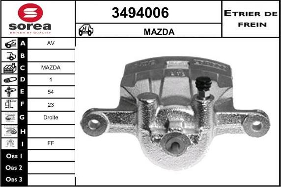 Sera 3494006 - kočione čeljusti www.molydon.hr