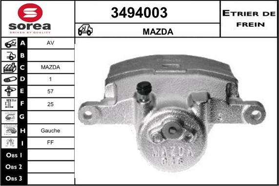 Sera 3494003 - kočione čeljusti www.molydon.hr