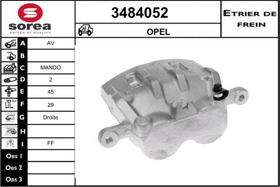 Sera 3484052 - kočione čeljusti www.molydon.hr