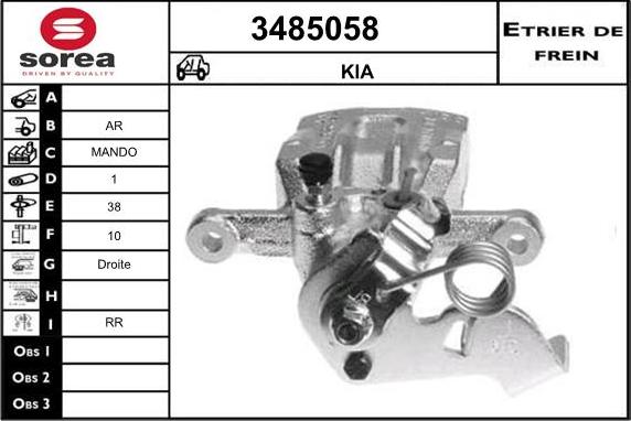 Sera 3485058 - kočione čeljusti www.molydon.hr