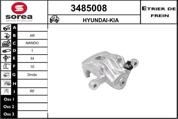 Sera 3485008 - kočione čeljusti www.molydon.hr