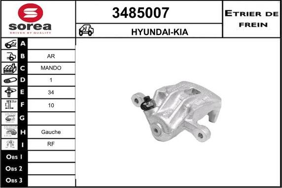 Sera 3485007 - kočione čeljusti www.molydon.hr