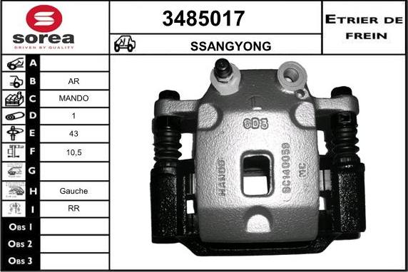 Sera 3485017 - kočione čeljusti www.molydon.hr