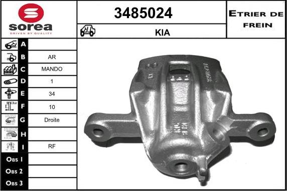 Sera 3485024 - kočione čeljusti www.molydon.hr