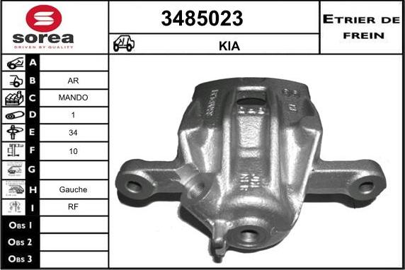 Sera 3485023 - kočione čeljusti www.molydon.hr