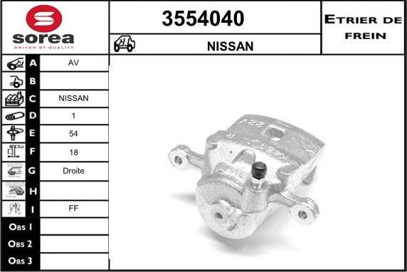 Sera 3554040 - kočione čeljusti www.molydon.hr