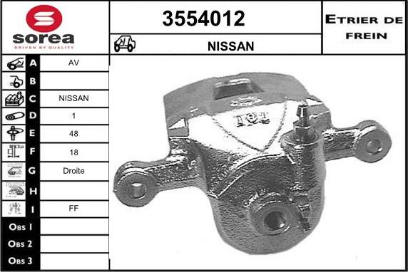 Sera 3554012 - kočione čeljusti www.molydon.hr