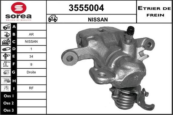 Sera 3555004 - kočione čeljusti www.molydon.hr