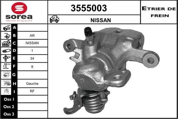 Sera 3555003 - kočione čeljusti www.molydon.hr