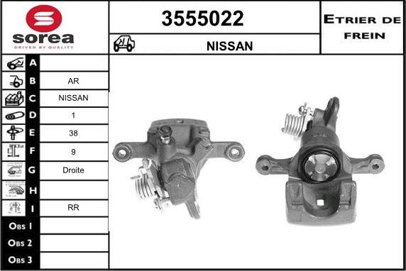 Sera 3555022 - kočione čeljusti www.molydon.hr