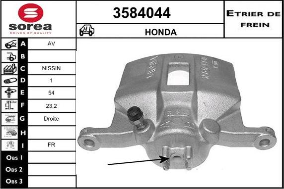 Sera 3584044 - kočione čeljusti www.molydon.hr