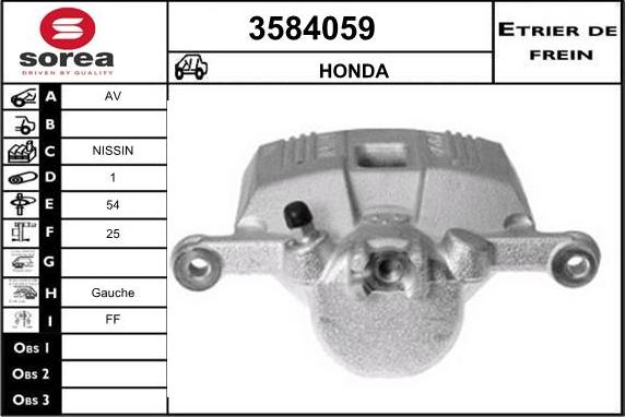 Sera 3584059 - kočione čeljusti www.molydon.hr