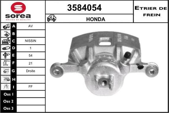 Sera 3584054 - kočione čeljusti www.molydon.hr