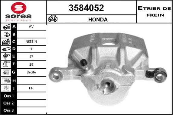 Sera 3584052 - kočione čeljusti www.molydon.hr