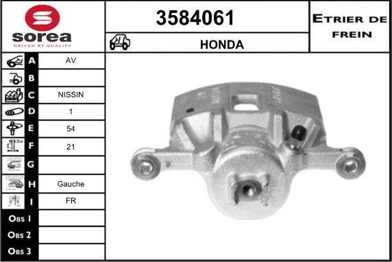 Sera 3584061 - kočione čeljusti www.molydon.hr