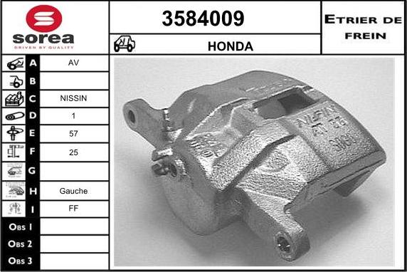 Sera 3584009 - kočione čeljusti www.molydon.hr