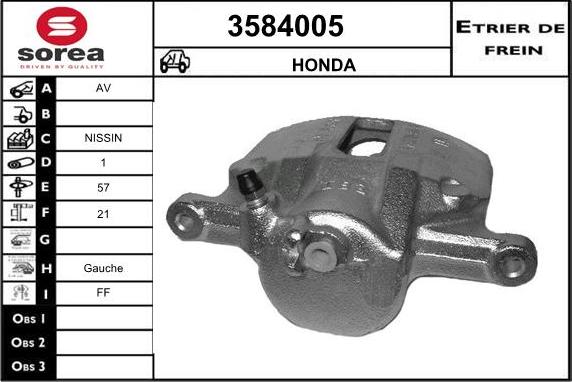 Sera 3584005 - kočione čeljusti www.molydon.hr