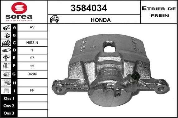 Sera 3584034 - kočione čeljusti www.molydon.hr