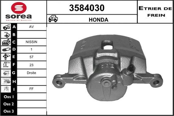 Sera 3584030 - kočione čeljusti www.molydon.hr