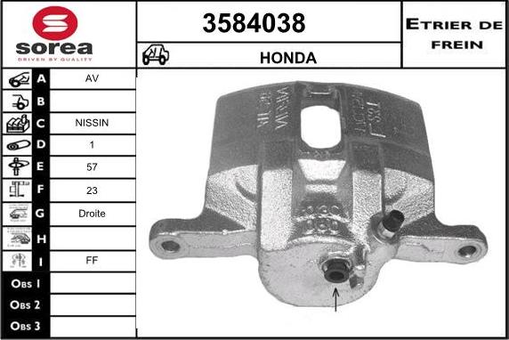 Sera 3584038 - kočione čeljusti www.molydon.hr