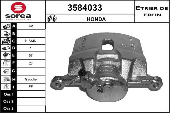 Sera 3584033 - kočione čeljusti www.molydon.hr