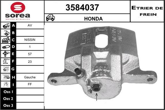 Sera 3584037 - kočione čeljusti www.molydon.hr