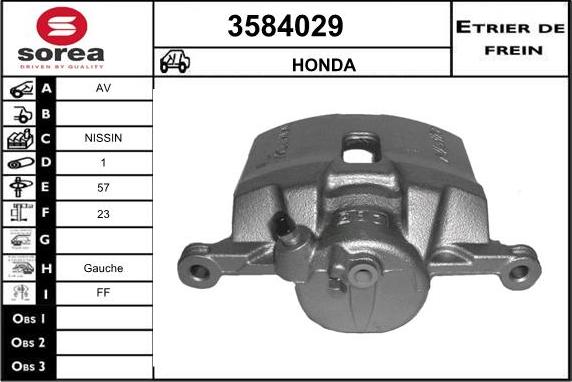 Sera 3584029 - kočione čeljusti www.molydon.hr