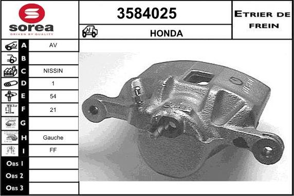 Sera 3584025 - kočione čeljusti www.molydon.hr