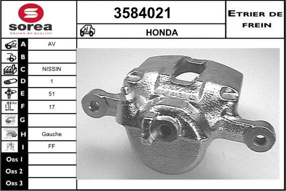 Sera 3584021 - kočione čeljusti www.molydon.hr