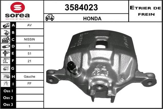 Sera 3584023 - kočione čeljusti www.molydon.hr