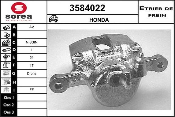 Sera 3584022 - kočione čeljusti www.molydon.hr