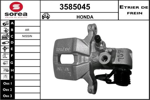 Sera 3585045 - kočione čeljusti www.molydon.hr