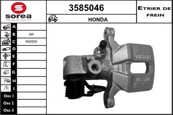 Sera 3585046 - kočione čeljusti www.molydon.hr