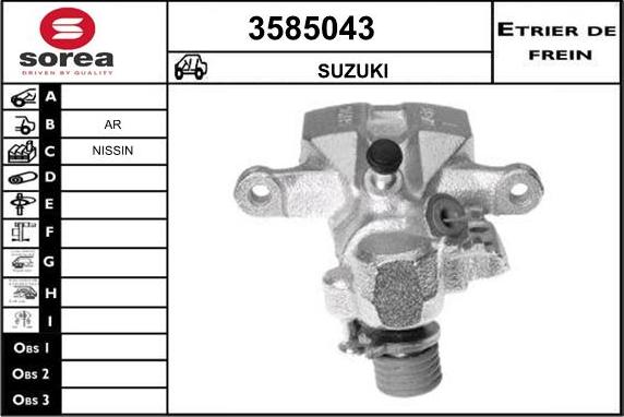 Sera 3585043 - kočione čeljusti www.molydon.hr