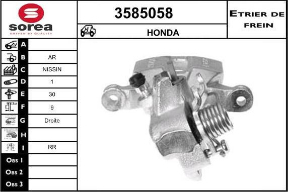 Sera 3585058 - kočione čeljusti www.molydon.hr