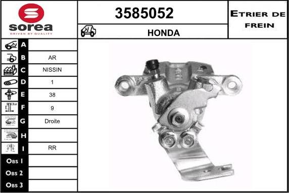 Sera 3585052 - kočione čeljusti www.molydon.hr