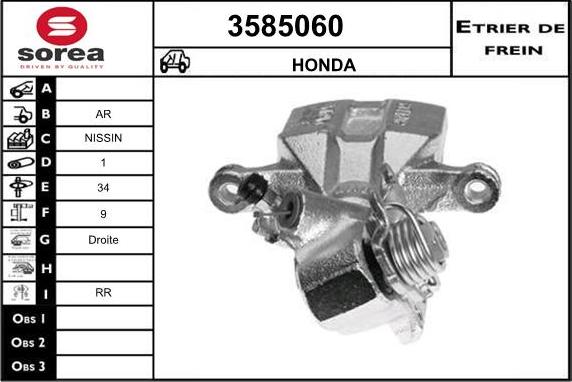 Sera 3585060 - kočione čeljusti www.molydon.hr