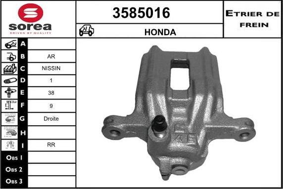 Sera 3585016 - kočione čeljusti www.molydon.hr