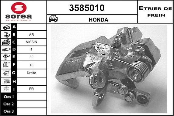 Sera 3585010 - kočione čeljusti www.molydon.hr