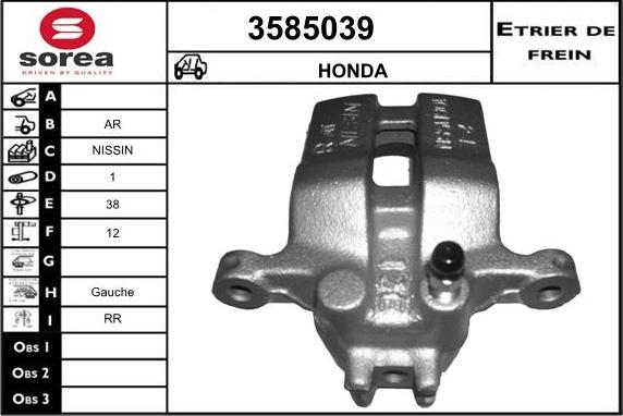 Sera 3585039 - kočione čeljusti www.molydon.hr