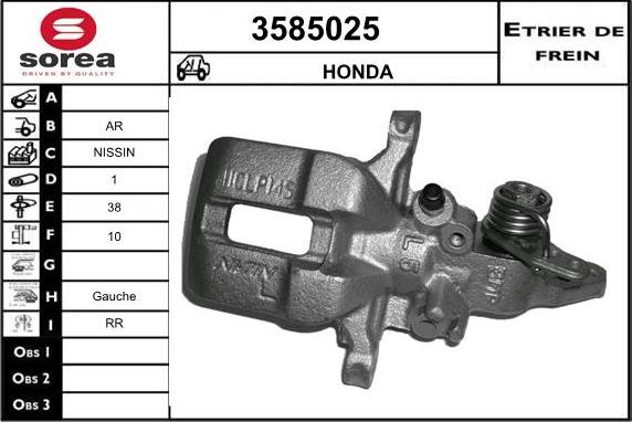 Sera 3585025 - kočione čeljusti www.molydon.hr