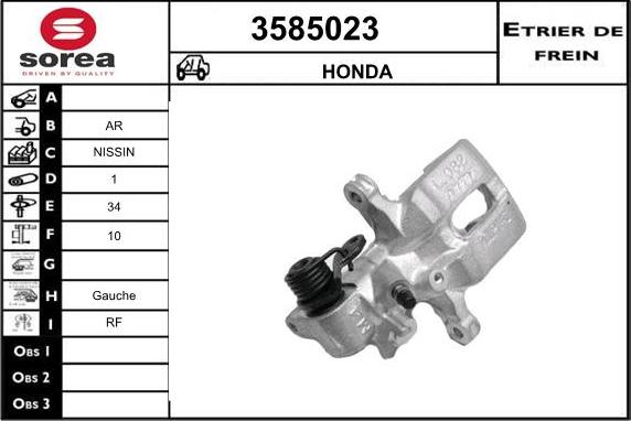 Sera 3585023 - kočione čeljusti www.molydon.hr