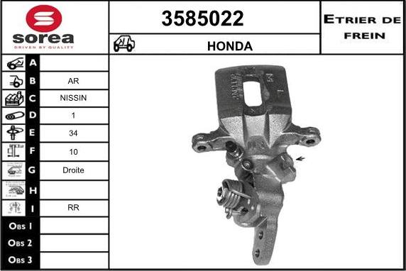 Sera 3585022 - kočione čeljusti www.molydon.hr