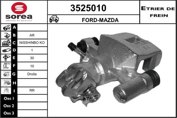 Sera 3525010 - kočione čeljusti www.molydon.hr