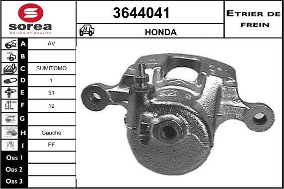 Sera 3644041 - kočione čeljusti www.molydon.hr