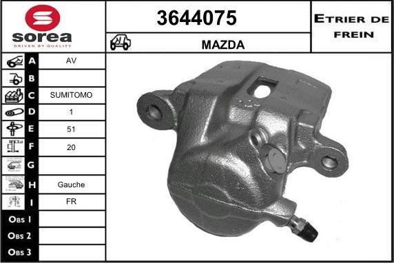 Sera 3644075 - kočione čeljusti www.molydon.hr